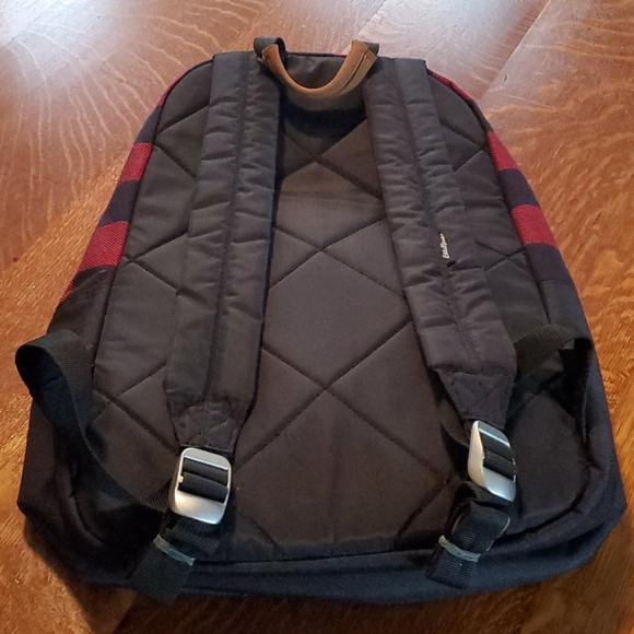 Eddie Bauer Buffalo Plaid Backpack - Picture 2 of 4